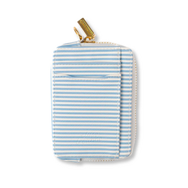 Elyse Breanne Design Elyse Breanne Design Zip Wallet - Blue Stripes