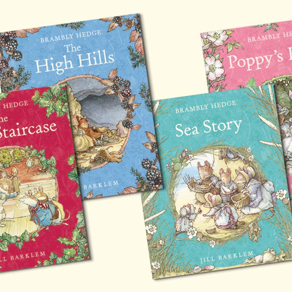 Adventures in Brambly Hedge Box Set of 4 Hardcover Books