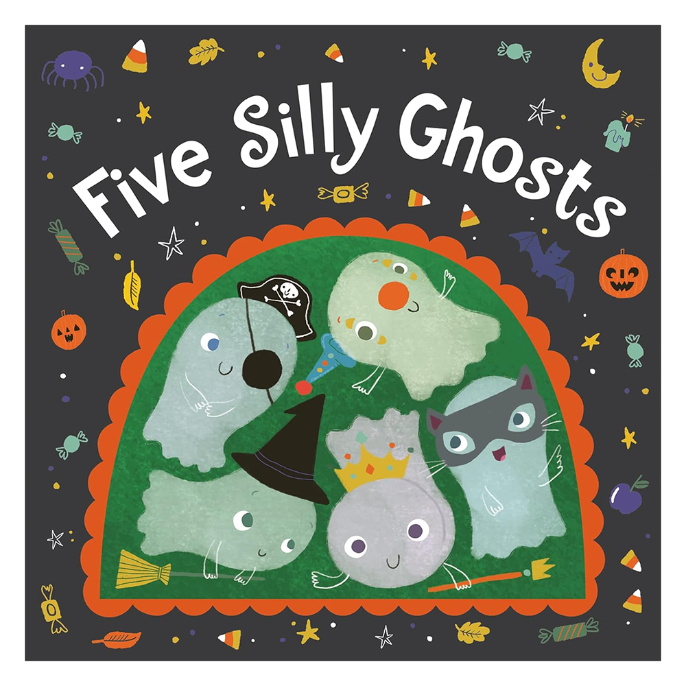 Clarion Books Five Silly Ghosts Board Book
