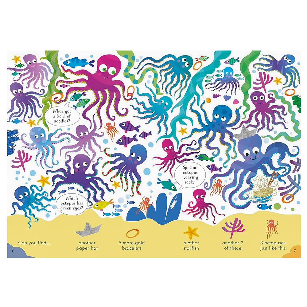 Can You Spot? Under the Sea Paperback Book