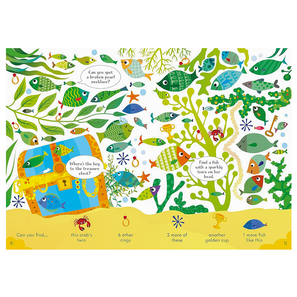 Can You Spot? Under the Sea Paperback Book