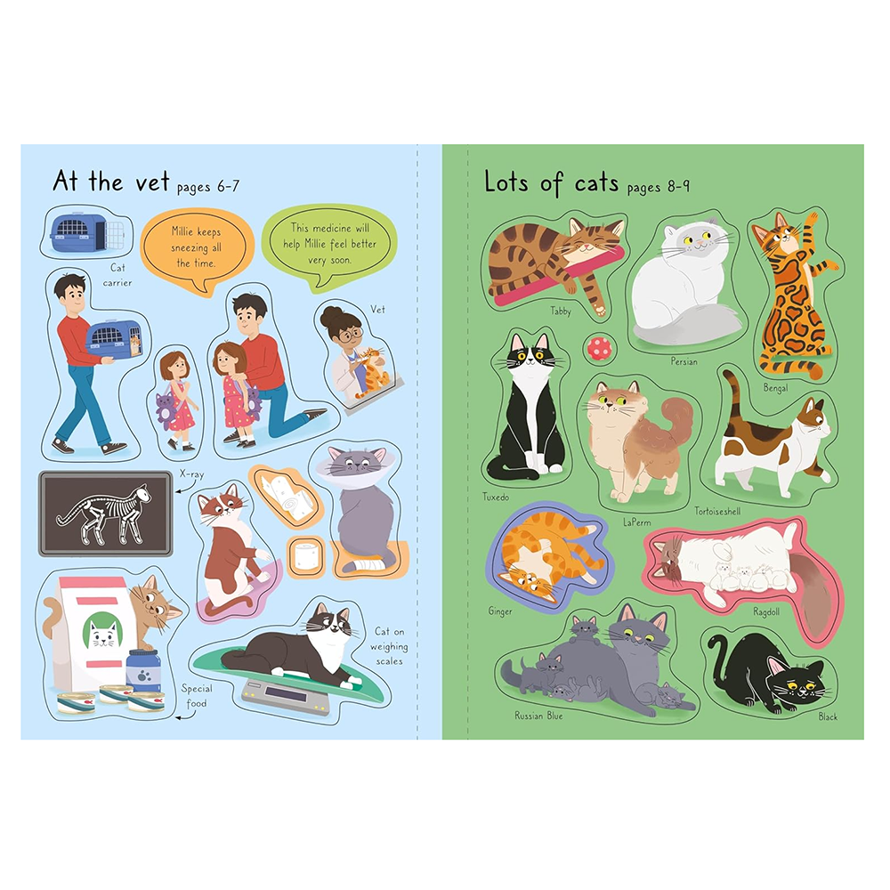 Little First Stickers Cats and Kittens