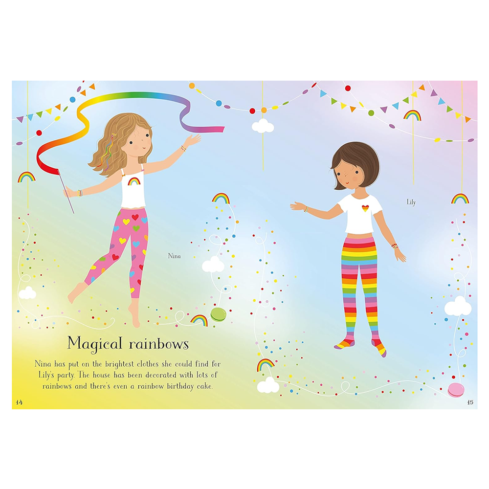 Little Sticker Dolly Dressing Activity Book - Parties