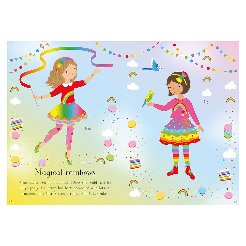 Little Sticker Dolly Dressing Activity Book - Parties