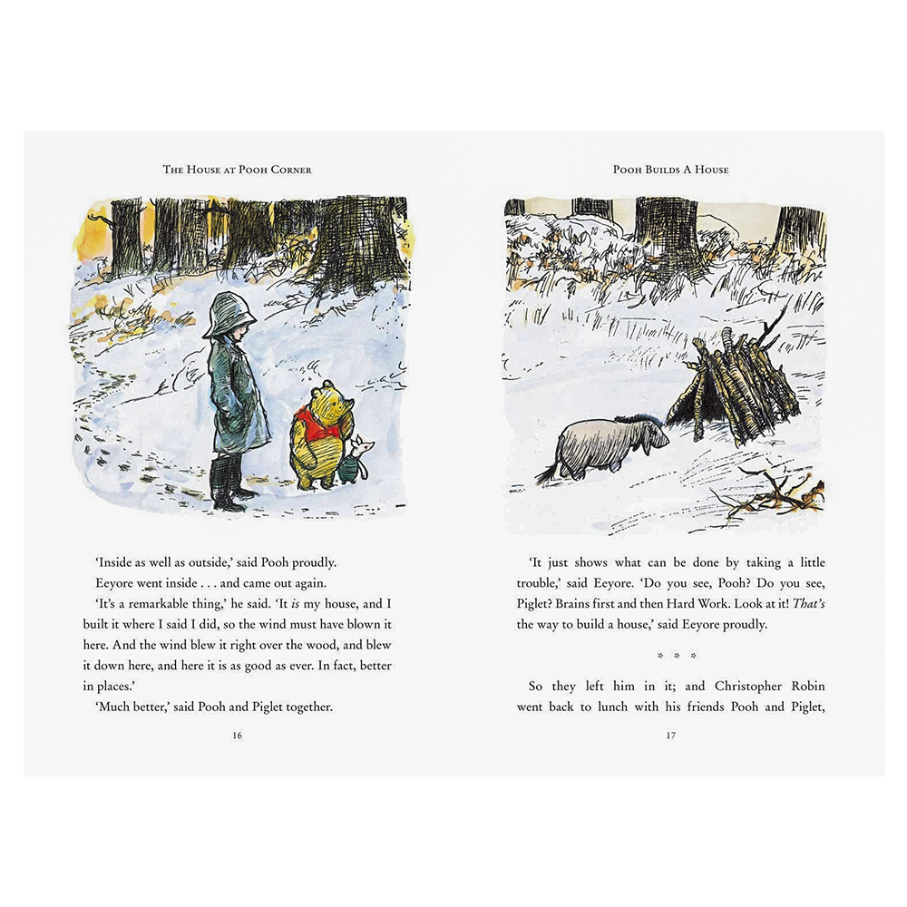 The House At Pooh Corner Hardcover Book
