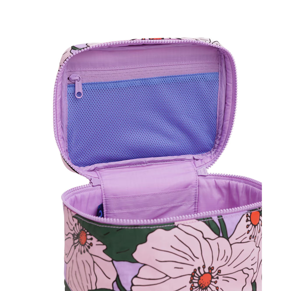 Baggu Large Cosmetic Bag - Pink Poppy