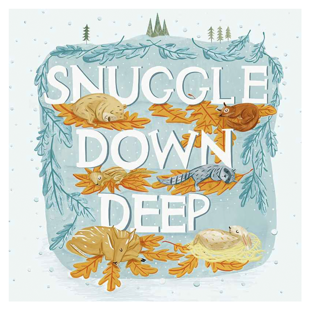 Simon & Schuster Snuggle Down Deep Hardcover Book