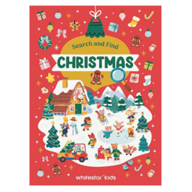 Simon & Schuster Search & Find Christmas Board Book