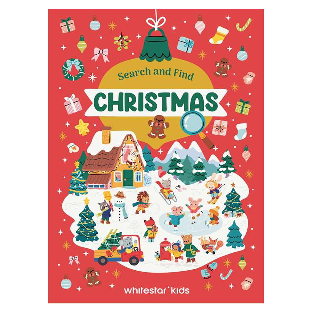 Simon & Schuster Search & Find Christmas Board Book