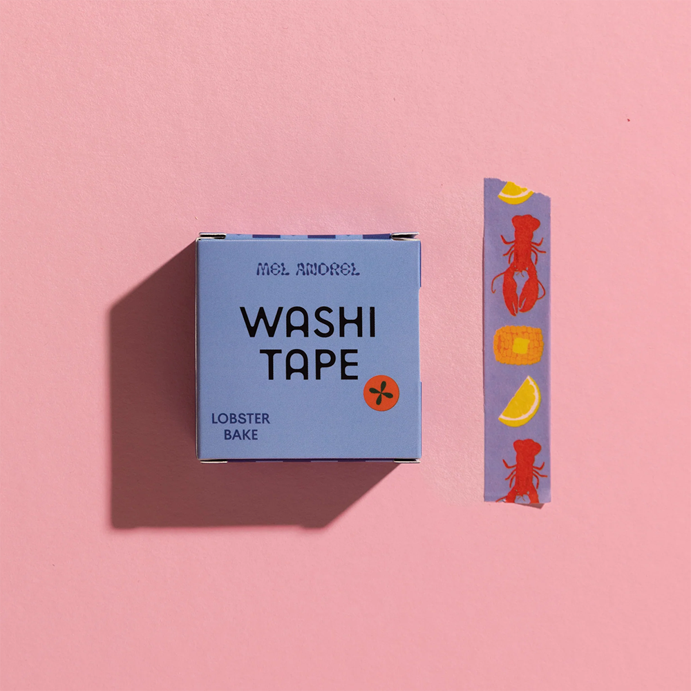 Mel Andrel - Washi Tape - Lobster Bake