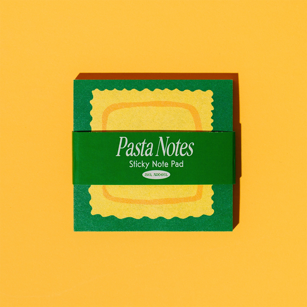 Sticky Notepad - Pasta