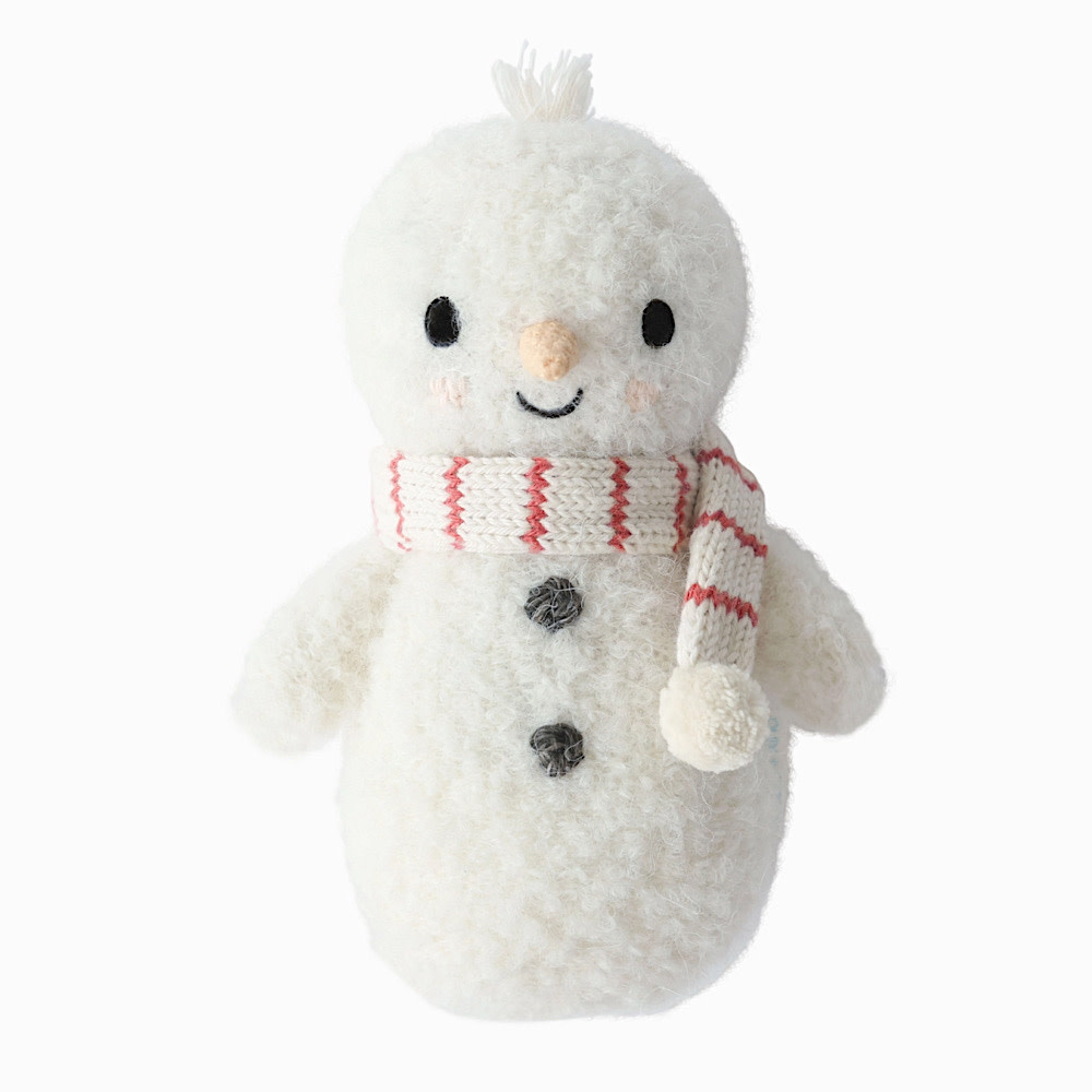 Cuddle + Kind Cuddle + Kind - Baby Snowman - Candy Cane Scarf