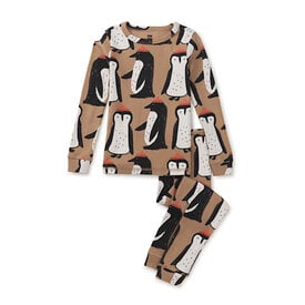 Tea Collection Tea Collection Goodnight Pajama Set - Team Penguin