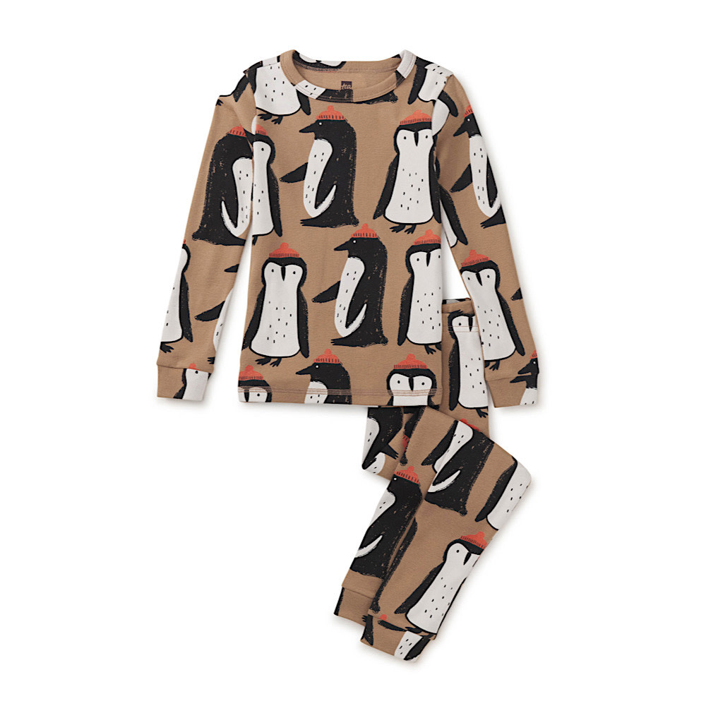 Tea Collection Goodnight Pajama Set - Team Penguin