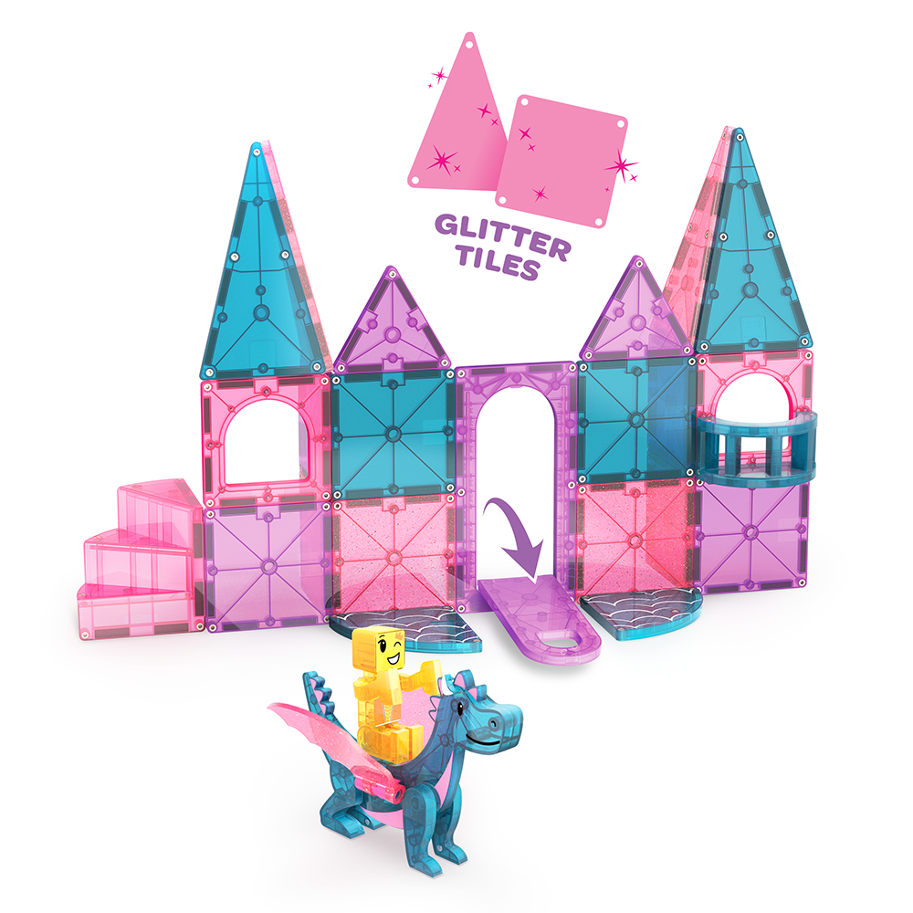 Magna-Tiles 25 Piece Set - Castle