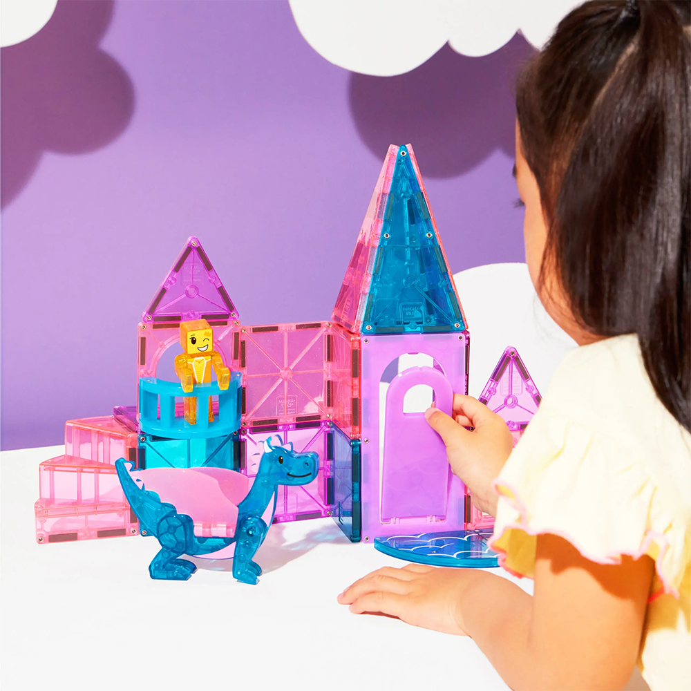 Magna-Tiles 25 Piece Set - Castle