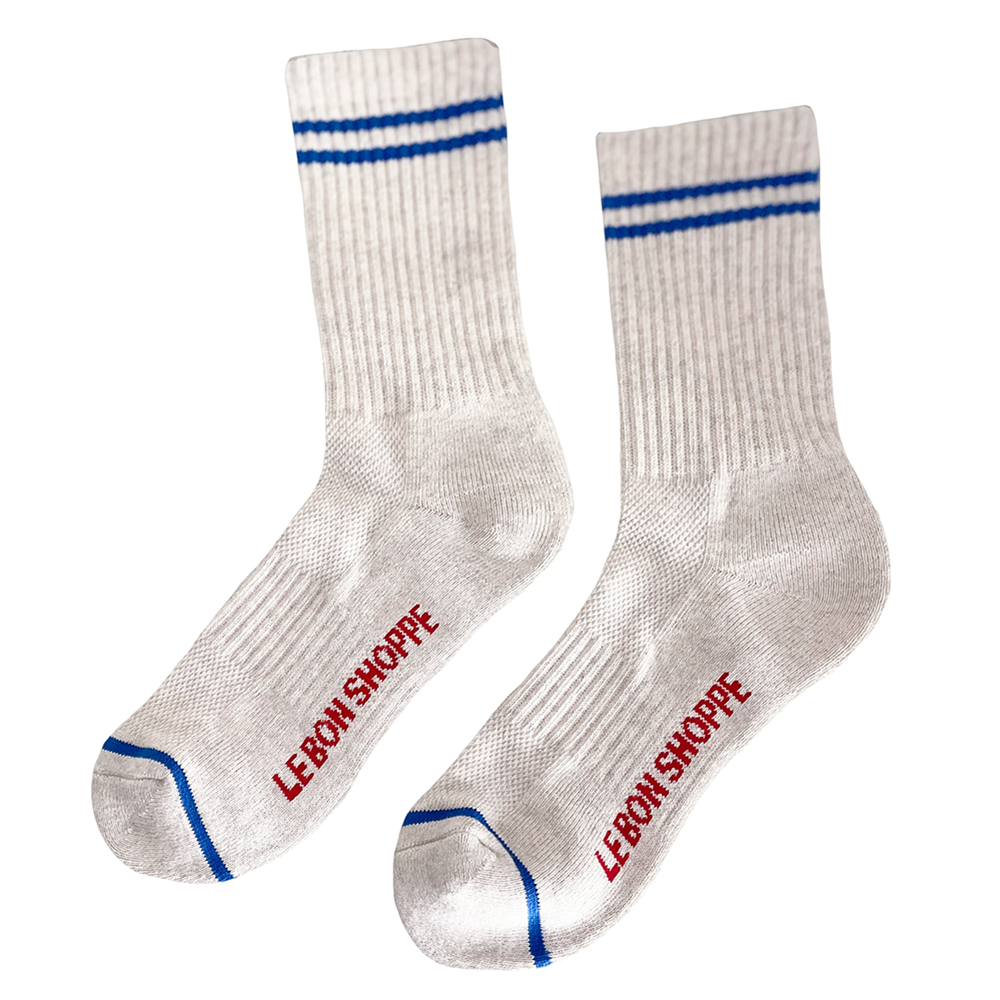Le Bon Shoppe Boyfriend Socks - Ice