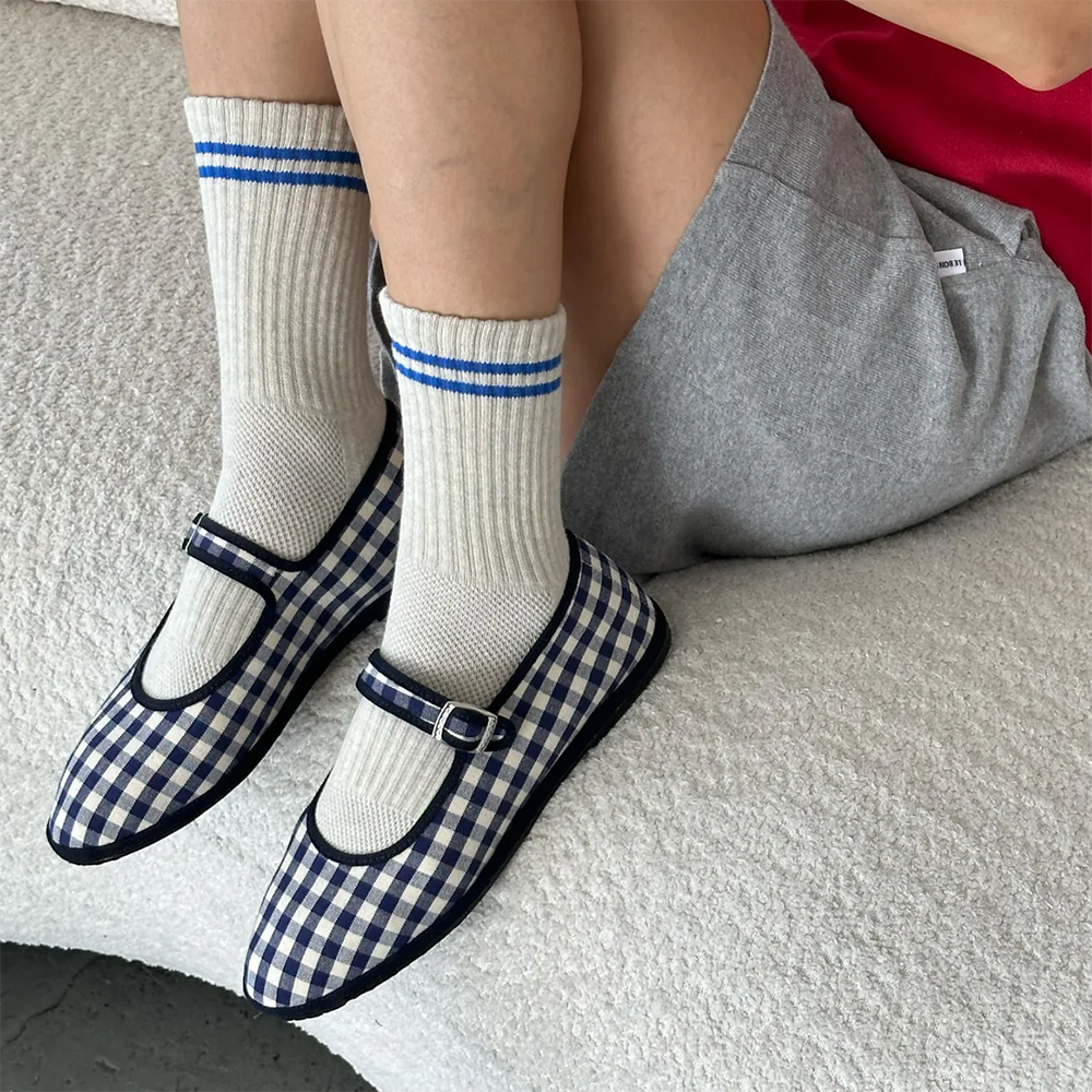 Le Bon Shoppe Boyfriend Socks - Ice