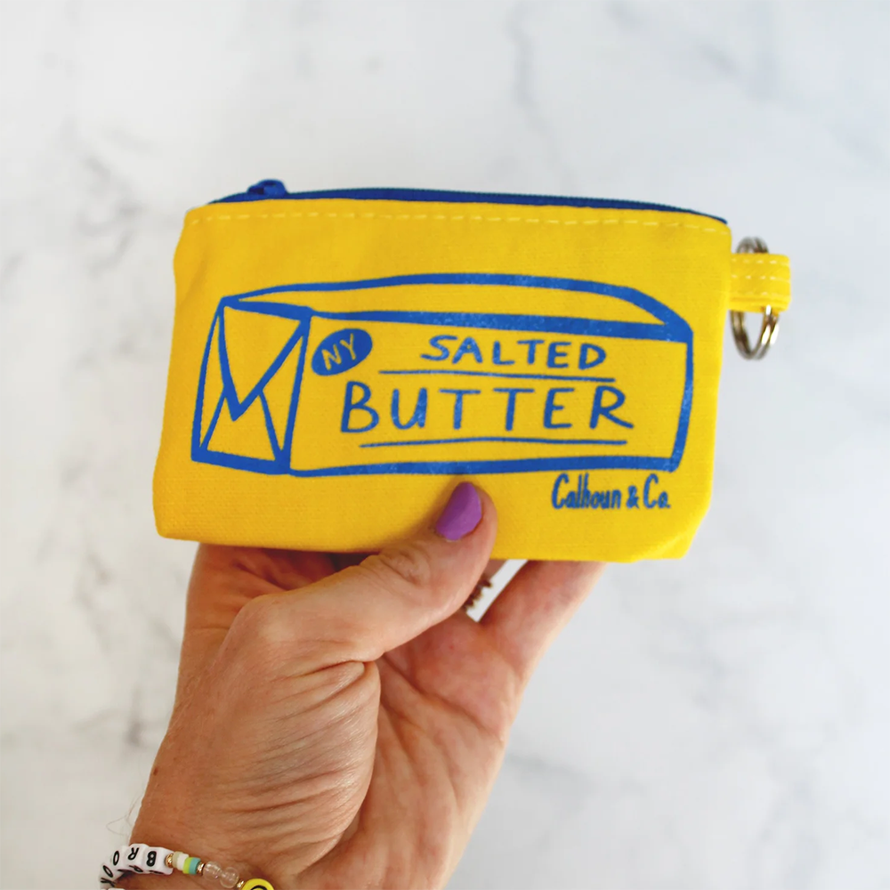Zipper Card Pouch - Butter