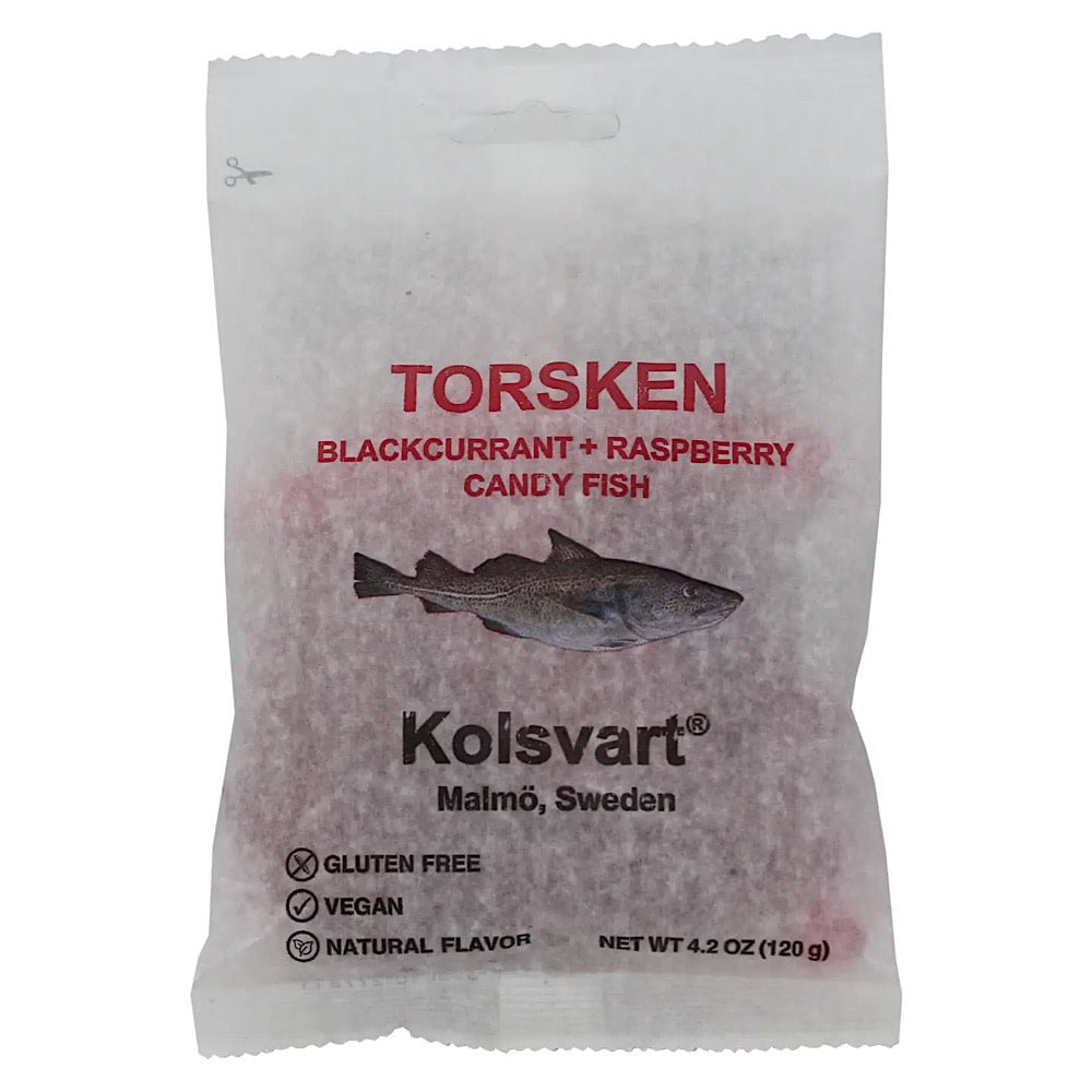M5 Corporation Swedish Fish - Raspberry and Blackcurrant - 4.2 Ounces