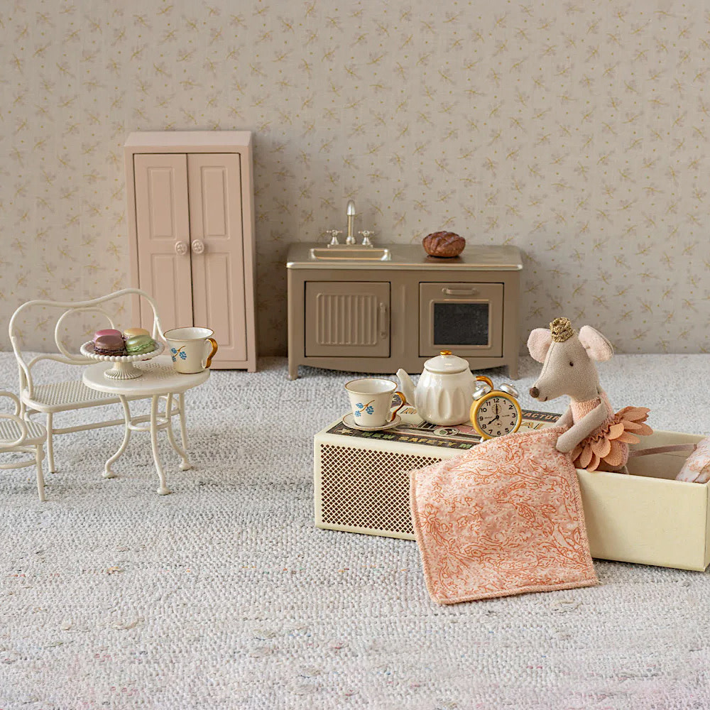 Maileg Little Sister Mouse - Princess - Matchbox - Petal Skirt