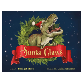 Macmillan Santa Claws Hardcover Book