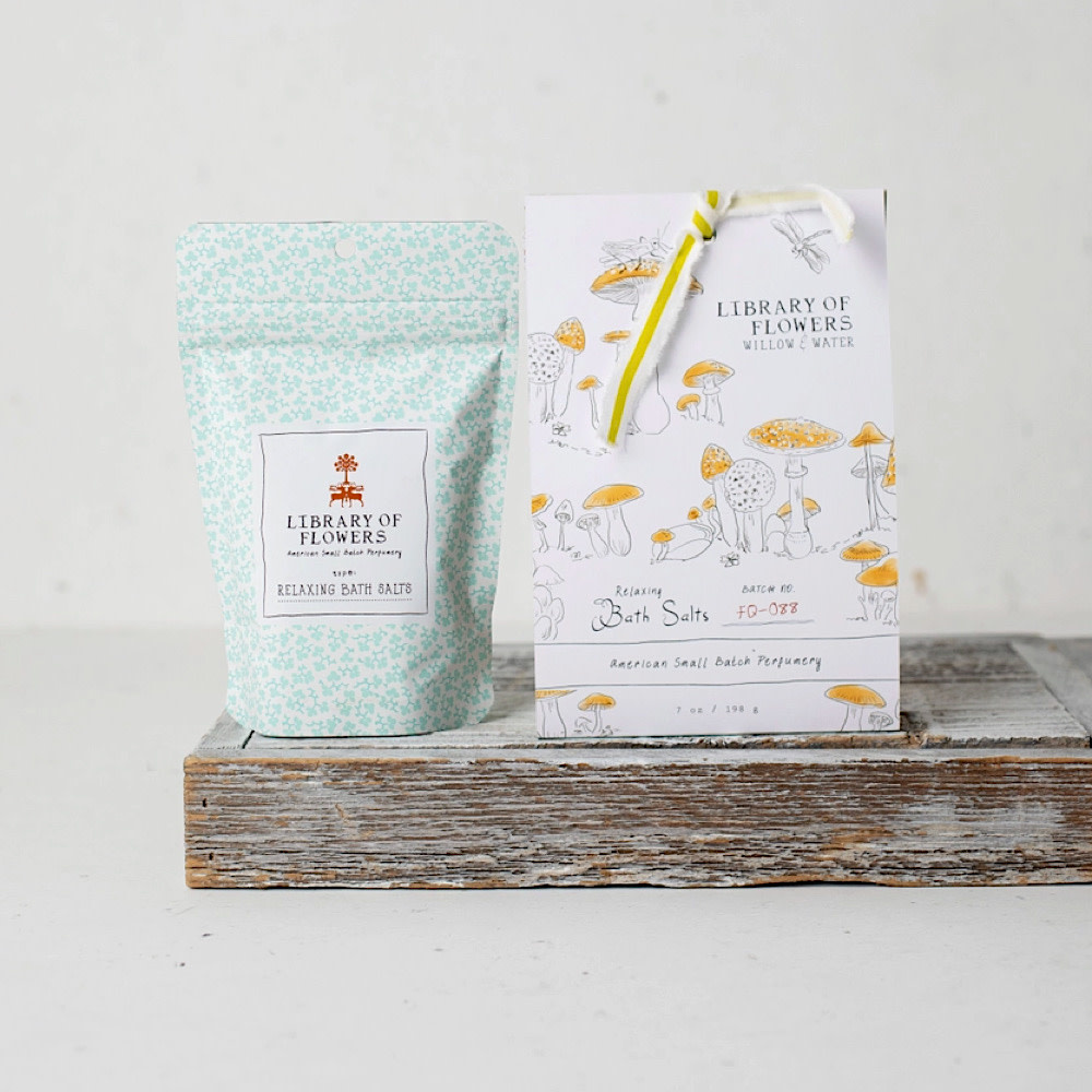 Library of Flowers Bath Salts - Willow & Water