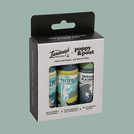 Poppy & Pout Poppy & Pout Lip Balm Trio - Mountain