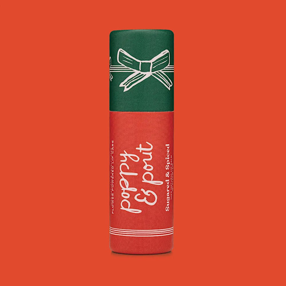 Poppy & Pout Poppy & Pout Holiday Lip Balm - Sugared & Spiced