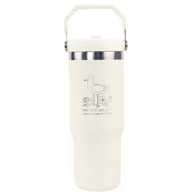 Stanley Stanley x Daytrip Society Custom Kennebunkport Icons - IceFlow Flip Straw Tumbler 30oz - Cream