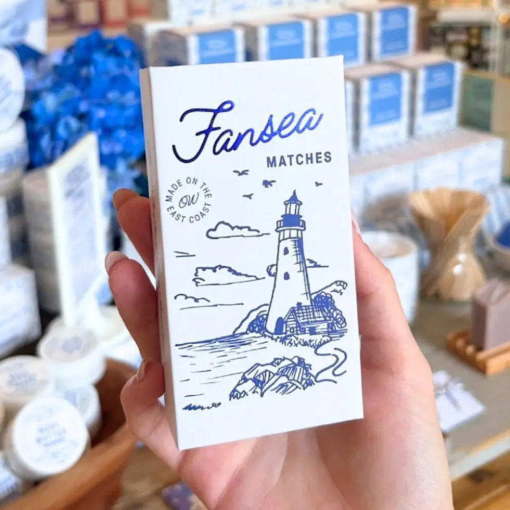 Old Whaling Company - Fansea Matches - White Keepsake