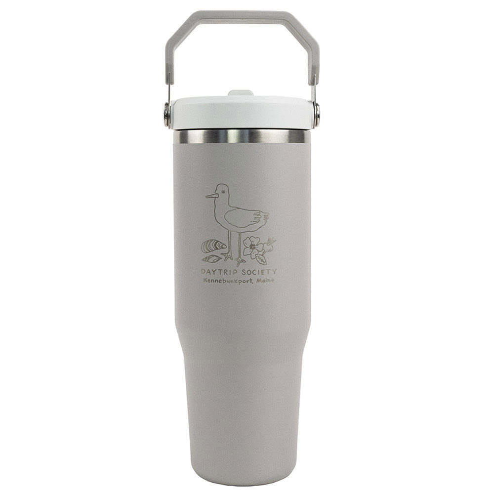Stanley Stanley x Daytrip Society Custom Kennebunkport Icons - IceFlow Flip Straw Tumbler 30oz - Ash