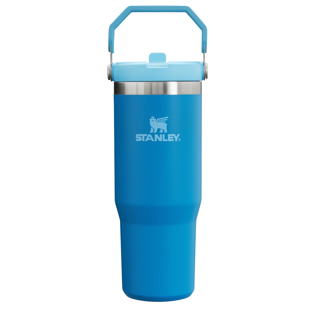 Stanley x Daytrip Society Custom Kennebunkport Icons - IceFlow Flip Straw Tumbler 30oz - Azure