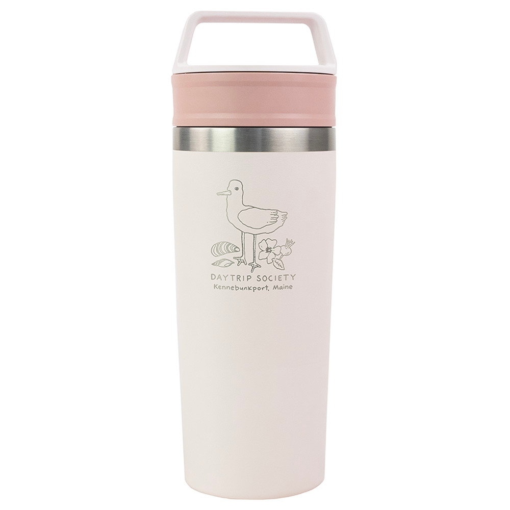 Stanley x Daytrip Society Custom Kennebunkport Icons - Cafe-To-Go Travel Mug 16oz - Rose Quartz