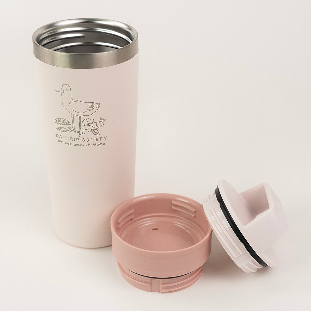 Stanley x Daytrip Society Custom Kennebunkport Icons - Cafe-To-Go Travel Mug 16oz - Rose Quartz