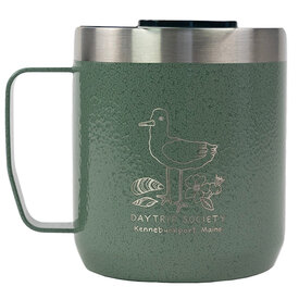 Stanley Stanley x Daytrip Society Custom Kennebunkport Icons - Everyday Camp Mug 12oz - Hammertone Green