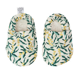 Two Little Beans and Co. Two Little Beans Baby Booties - Vintage Garden Lily