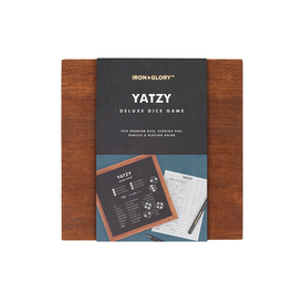 Luckies Iron & Glory - Wooden Yatzy Game