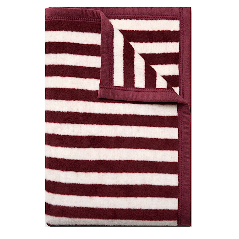 Chappywrap ChappyWrap Midi Blanket - Sideline Stripe Maroon