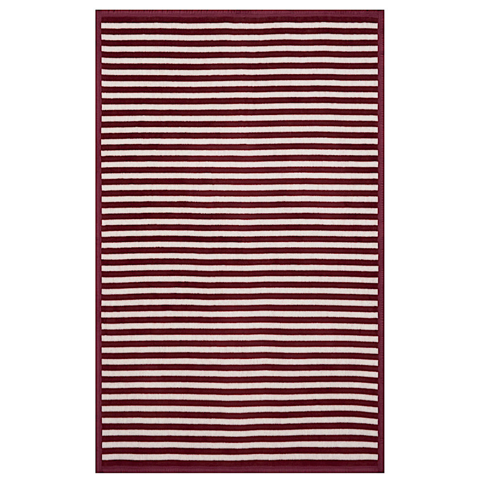 ChappyWrap Midi Blanket - Sideline Stripe Maroon