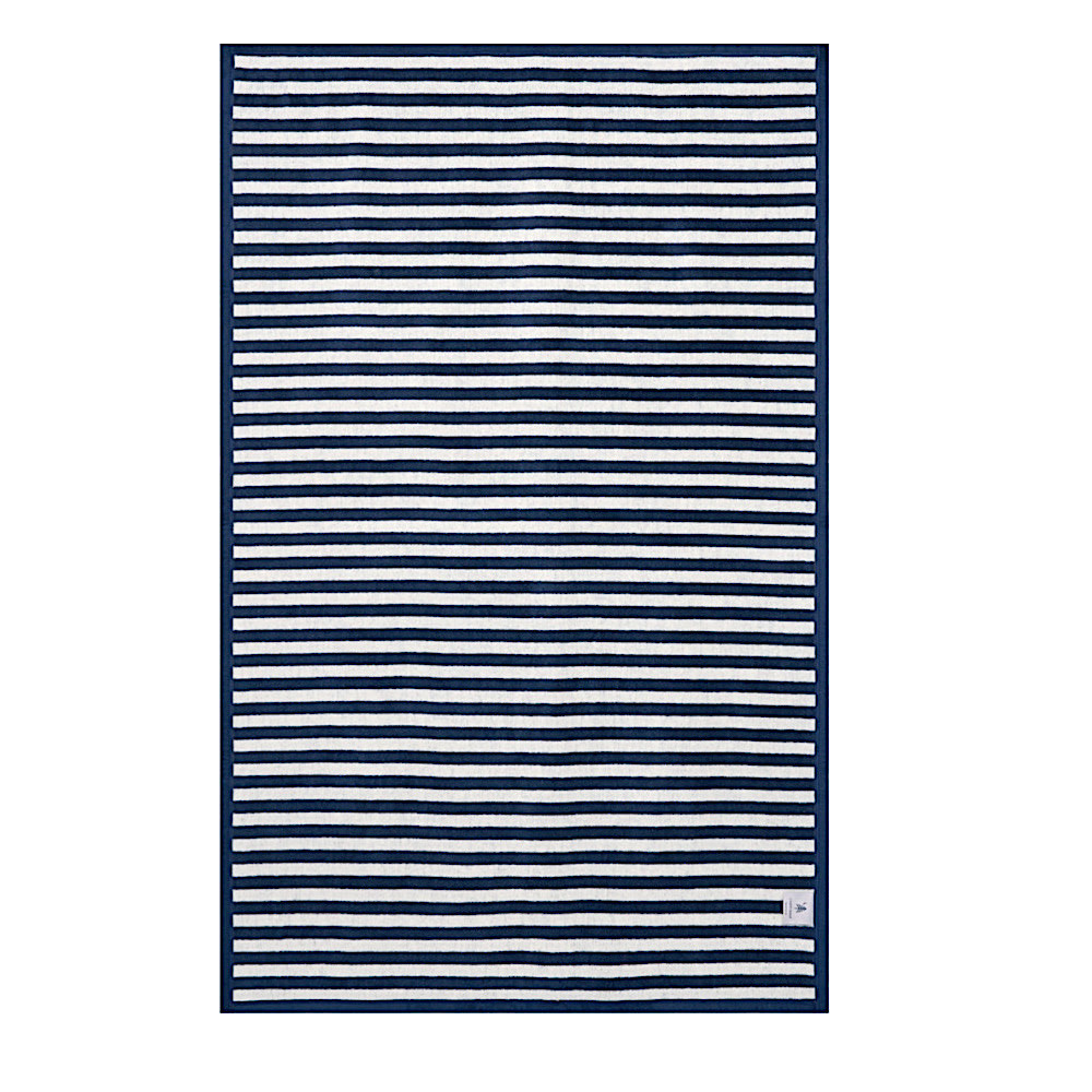 ChappyWrap Midi Blanket - Sideline Stripe Navy