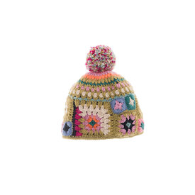 French Knot French Knot - Woodstock Crochet Hat - Green