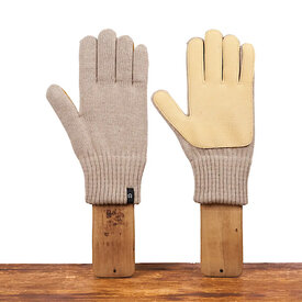 Upstate Stock Upstate Stock Merino Wool Glove w/ Deer Skin - Hemp