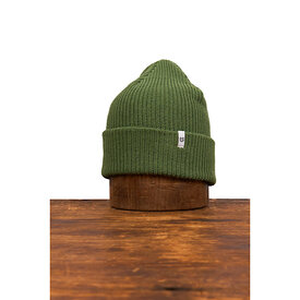 Upstate Stock Upstate Stock Upcycled Cotton Watchcap - Ulota Moss Green