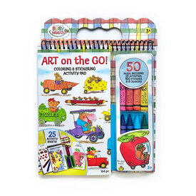 Bright Stripes Art On the Go! - Richard Scarry's Busy World