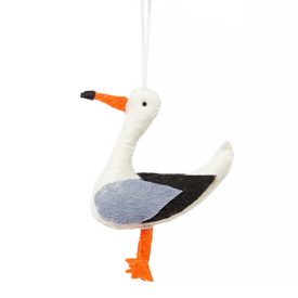 Silk Road Bazaar Silk Road Bazaar Ornament - Seagull