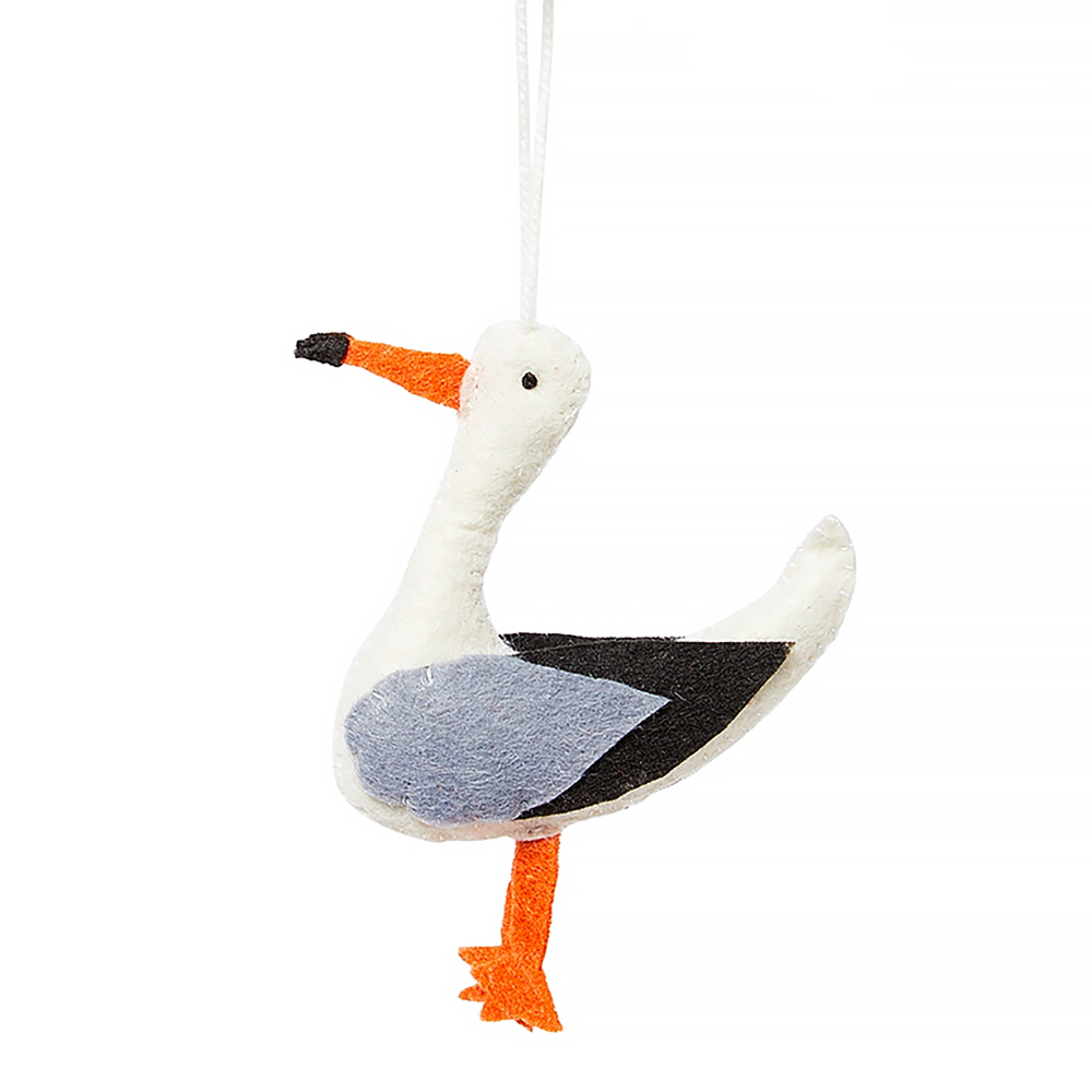 Silk Road Bazaar Silk Road Bazaar Ornament - Seagull