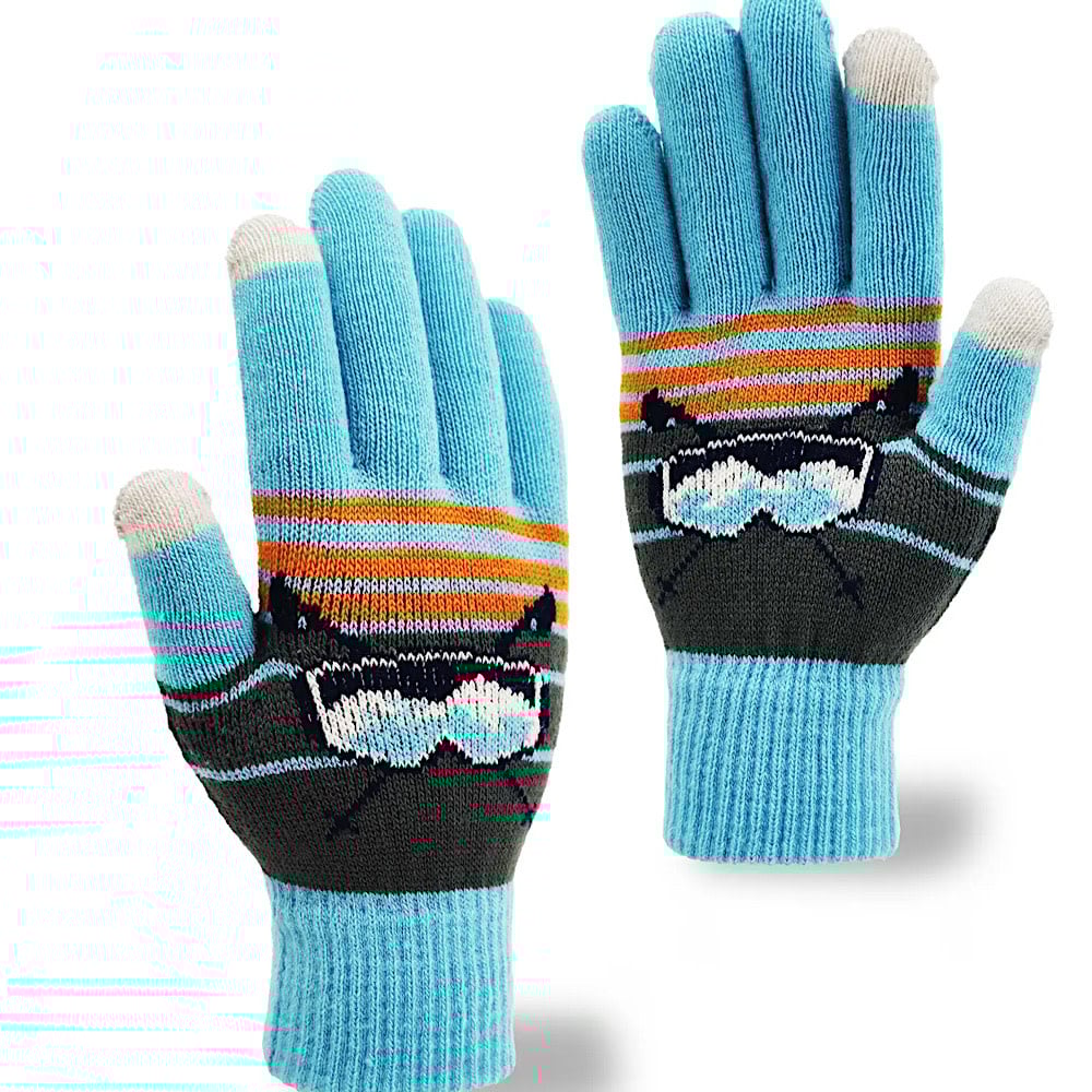 Knit Gloves - Goggle Quest