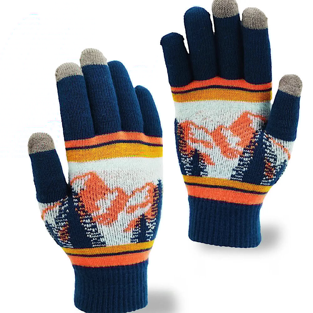 Northern Icons Creations INC Knit Gloves - Peaks of Fire