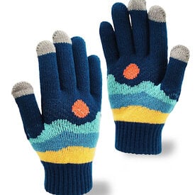 Northern Icons Creations INC Knit Gloves - Sunset Crest
